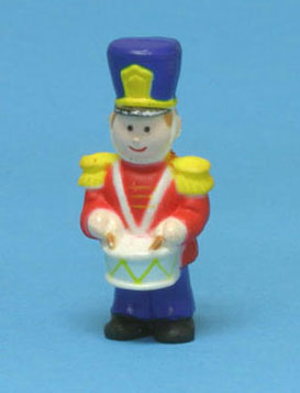 Dollhouse Miniature Soldier, 1-1/8" H